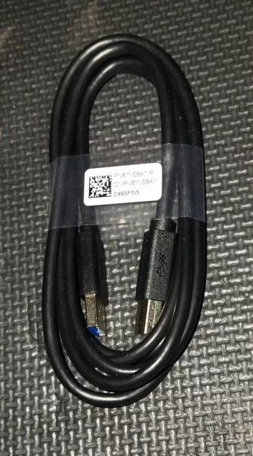 20 x 2m Genuine Dell USB 3.0 Type A to B Cable Black PN81N BULK JOB LOT