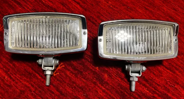 Oldtimer Satz Hella 139 Chrom Nebelscheinwerfer BMW Mercedes Ford - Fog Light