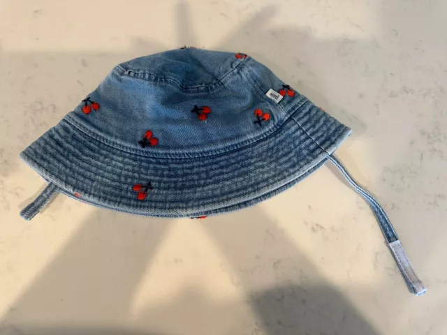 Seed Heritage Kid's Boy's Girl's Bucket Hat Sun Hat Cherry Size S/M
