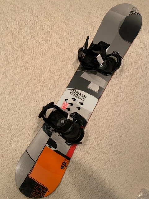 スノーボード BURTON CLASH 158cm ビンディングセット BURTON CLASH