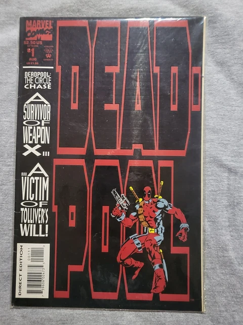Deadpool Comic 1993 Issue 1 Direct Edition