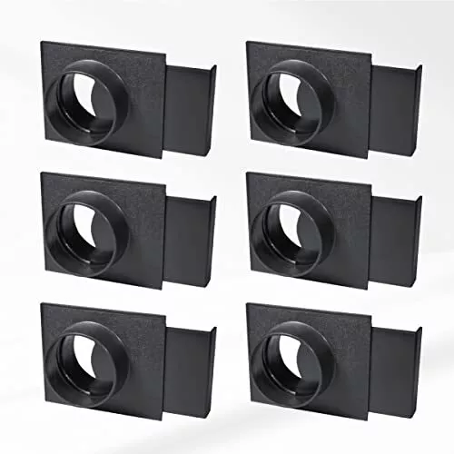 70108-P6 4 Inch Blast Gate for Dust Collector, Dust Collection Fittings - 6PK