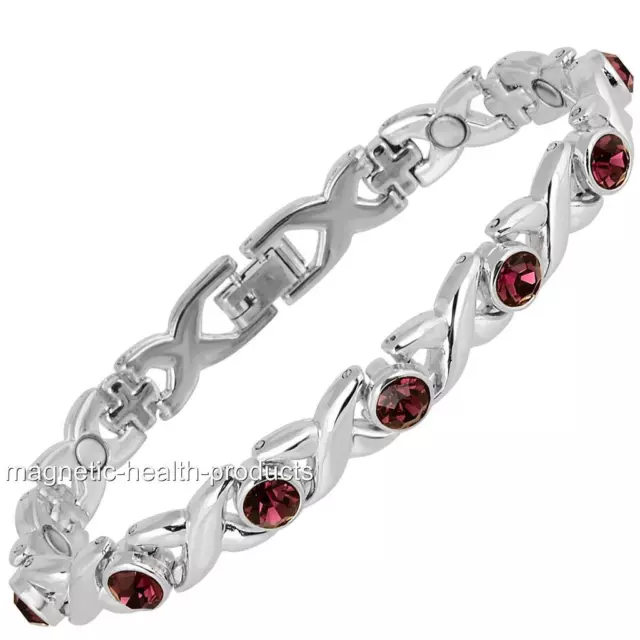 Brazalete De Curación Magnética Damas Túnel Carpiano Alivio Del Dolor Artritis 40