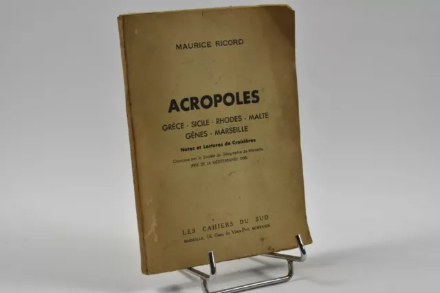 Acropoles Notes et lectures de croisières - Maurice Ricord