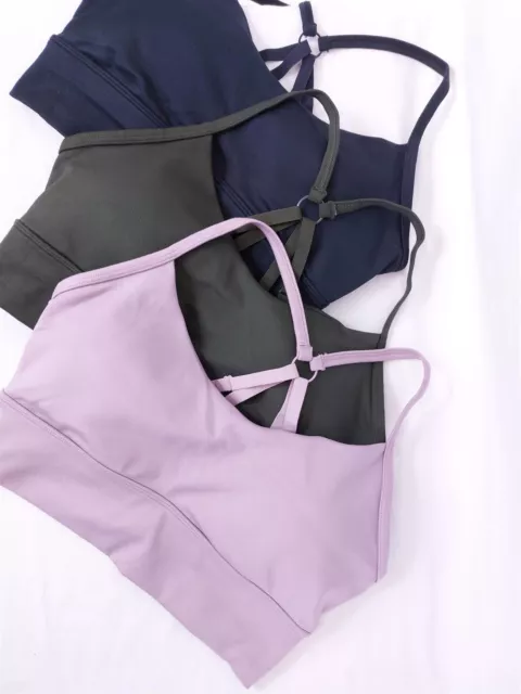 NON-WIRED SPORTS BRA Crossback Removable Pads Medium Impact Balance  Collection £5.95 - PicClick UK