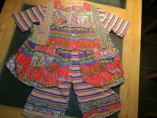 HUNZA KIDS OILILY STYLE DESIGNER OUTFIT; WAISTCOAT, TROUSERS, TSHIRT 5 years