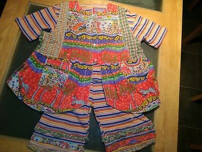Hunza Kids Outfit Designer Stile Oliily; Gilet, Pantaloni, T-Shirt 4-6 Anni 3