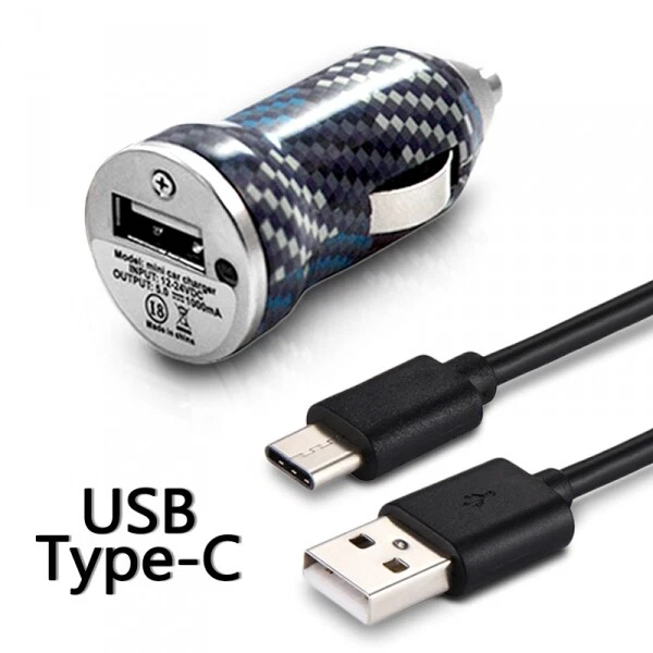Chargeur 12V port USBC pour allume-cigare