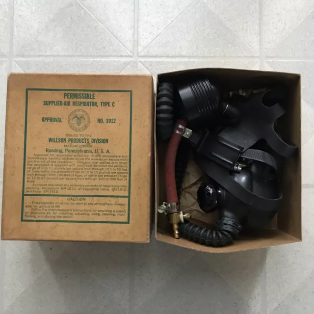 Permissible Supplied-Air Respirator .Wilson Approval No. 1912