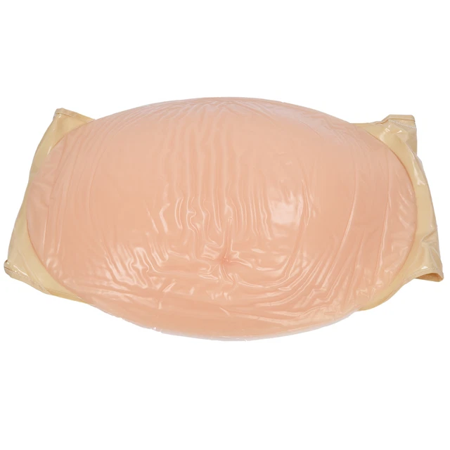 Artificial Silicone Belly Baby Tummy Fake Abdomen Pregnancy Pregnant Props
