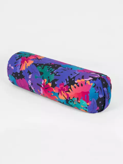 Yoga Studio Organic Buckwheat Designed Bolster - Floral Collection