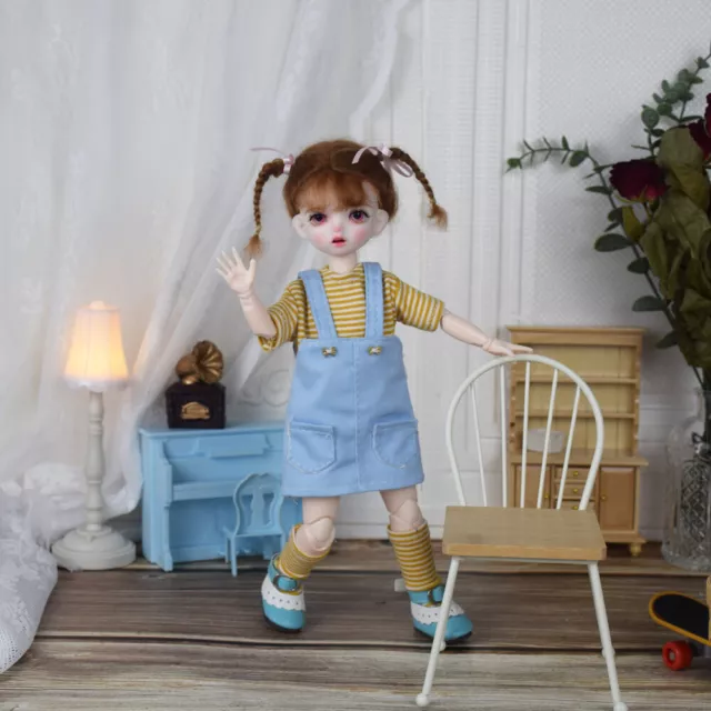 Fashion 30cm BJD Doll 12Inch Ball Jointed Female Girls Children's Day Gift Toys