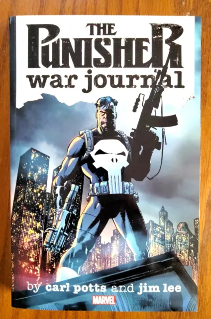 PUNISHER WAR JOURNAL BY CARL POTTS & JIM LEE Marvel 2016 TPB - USED