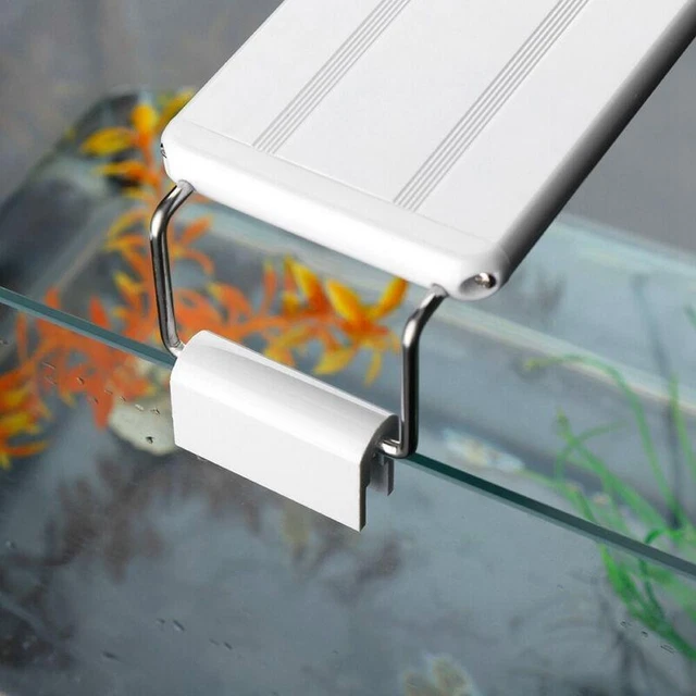 EU Plug Aquarium Mini Light Clip-On Fish Tank Lamp Underwater Lighting
