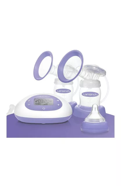 lansinoh double electric breast pump
