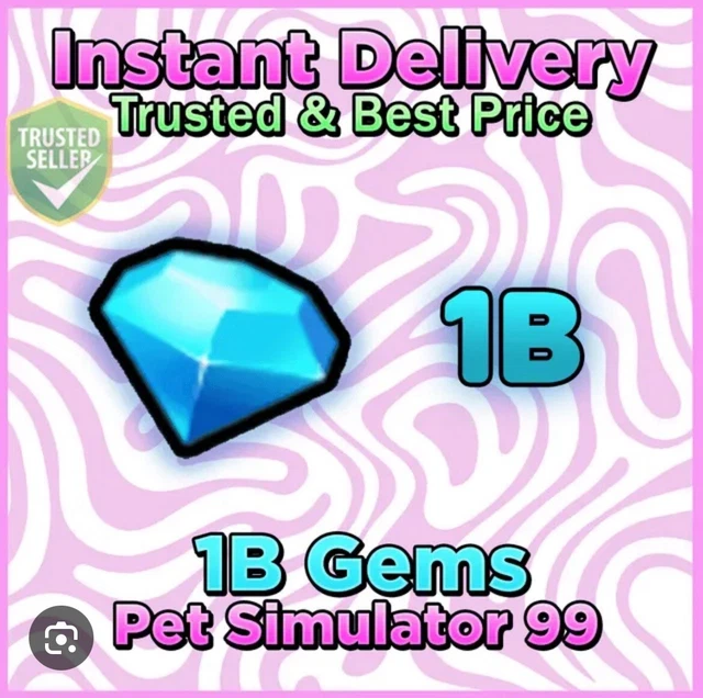 thumbnail image 2 of Roblox Pet Simulator 99 - 150 Million GEMS & Huge Pets! (RAP Value) - Fast Delivery 2 of 6