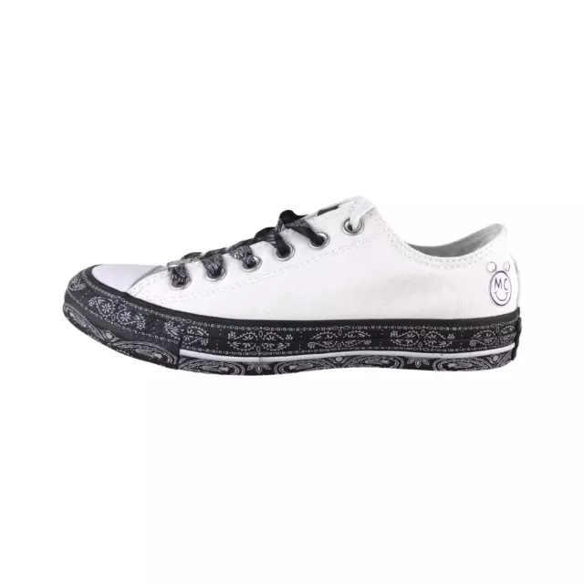 Converse Chuck Taylor All-Star Miley Cyrus Blanc/Noir Etg Bœuf 162235C