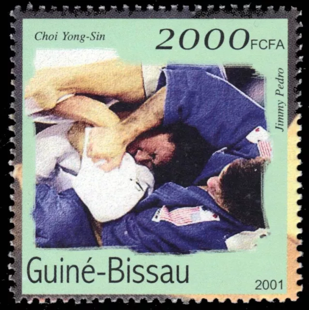 GUINEA BISSAU Mi BL309a - Sydney Olympics "Judo" (pb81816)