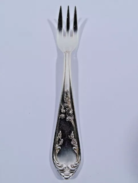 Heinrich Karl Pforzheim Kuchengabel Dessertgabel Rokoko L 14,9 cm 100 er Silber