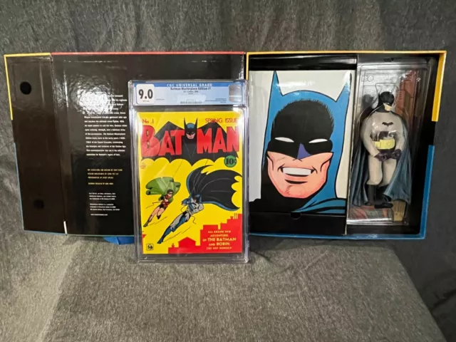 Batman #1 Masterpiece Edition (DC 2000) - CGC 9.0 White Pages Full Kit