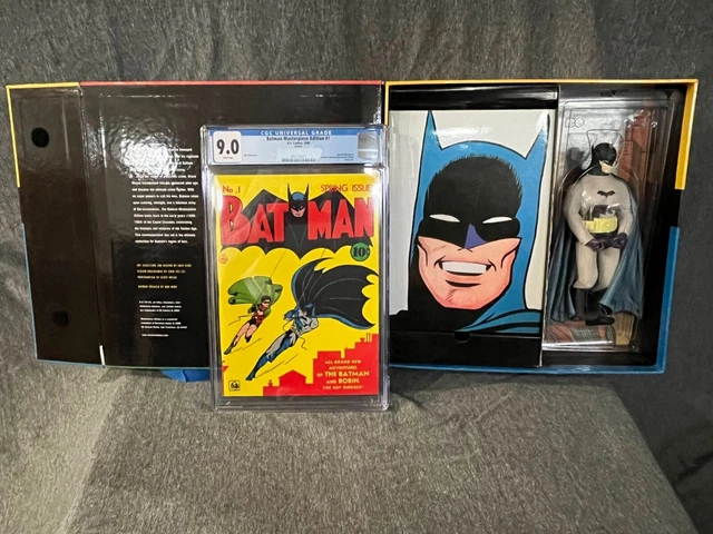 Batman #1 Masterpiece Edition (DC 2000) - CGC 9.0 White Pages Full Kit