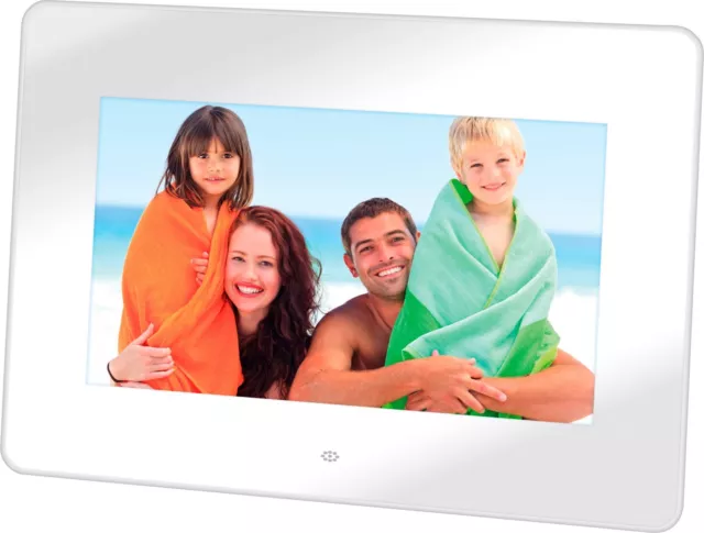 TREVI Cornice digitale foto 7" photoframe USB 2.0 col. Bianco DPL 2210 0221000