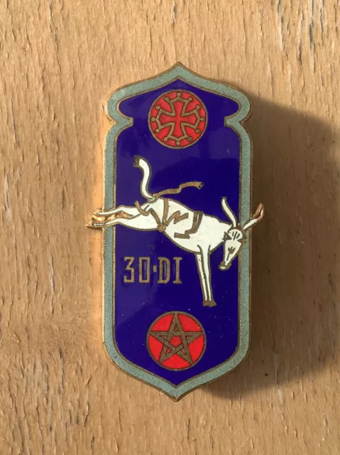 Insigne Metal 30 Di Drago Paris Armee Francaise Occasion