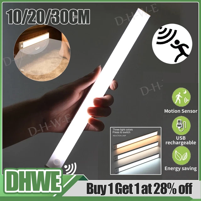 WIRELESS MOTION SENSOR Strip Light Rechargeable Night Lights