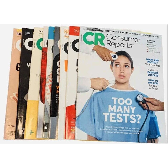 CONSUMER REPORTS BUYING Guide 2019 Magazines Ratings Chainsaw Printer