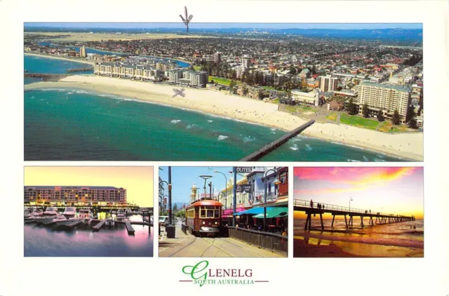 L0226 Australia SA Glenelg Adelaide Multiview postcard