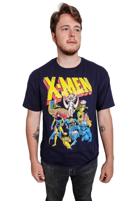 Marvel - Logo Comic Heroes T-shirt Grigia