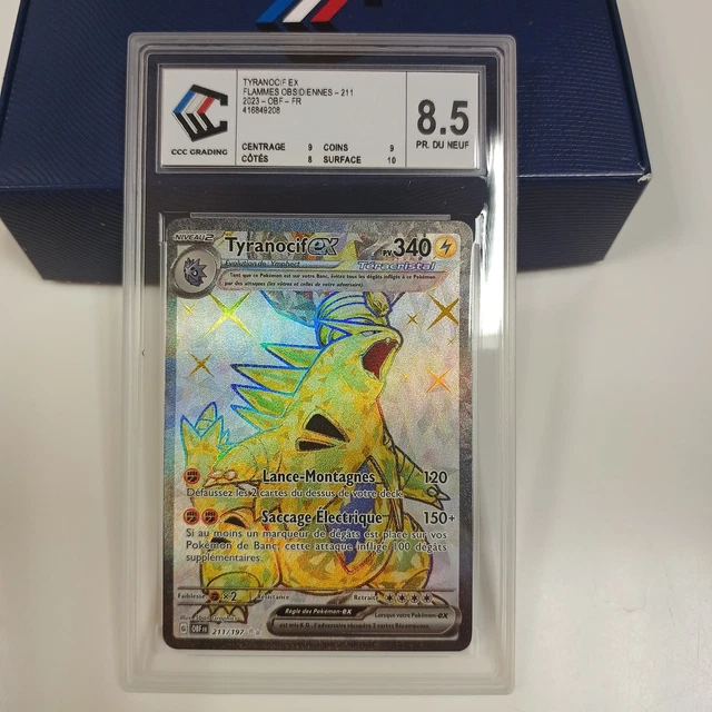 CARTE POKÉMON | Tyranocif EX | 211/197 | EV3 | Flammes OBS | MINT | FR