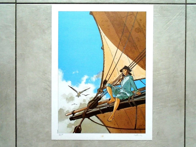 2003 / Rare Big Serigraphie L'epervier N° Signe Pellerin Par D. Maghen Neuf