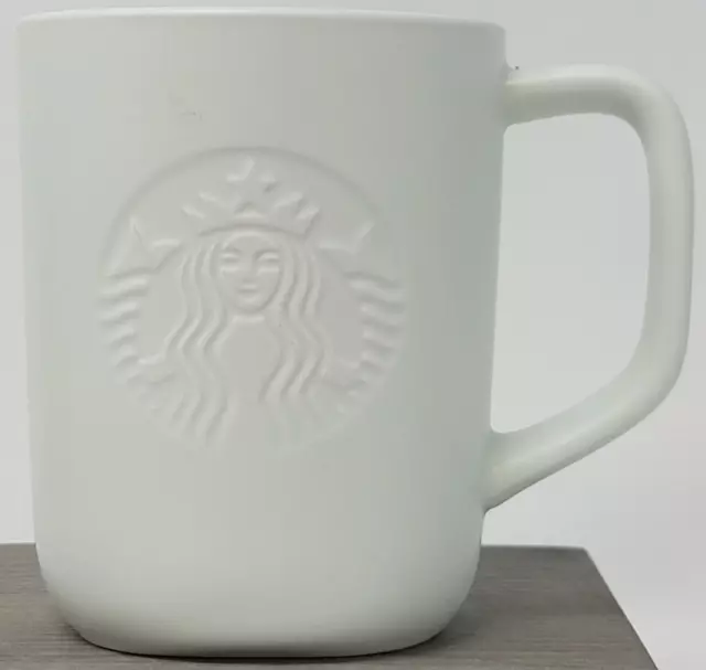 Starbucks Recycled Ceramic Siren Logo Mug Cup Coffee Cocoa Tea