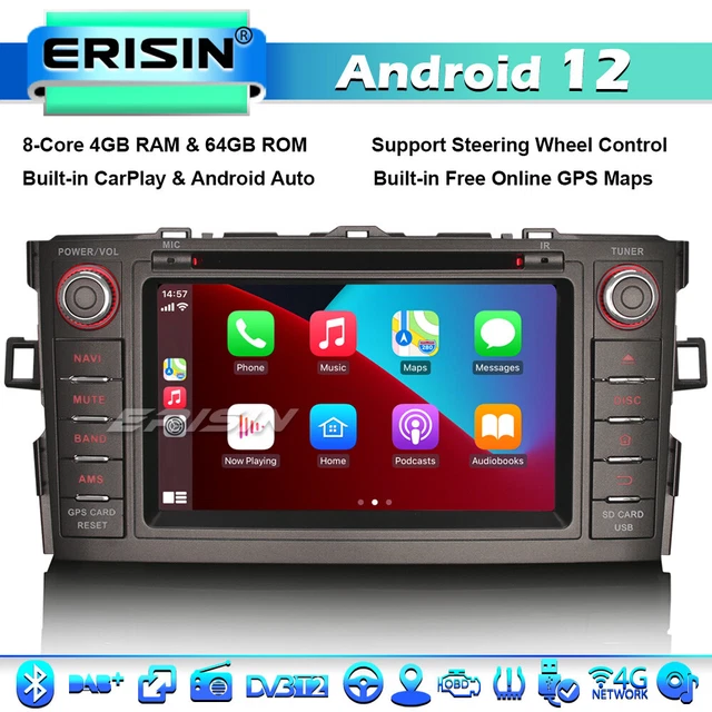8-Core Android 14 Autoradio BMW X5 E53 DAB+GPS Navi Bluetooth
