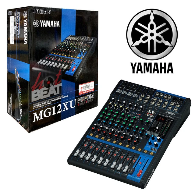 YAMAHA MG12XU 12INPUT Mixer with Builtin Effects Global Voltage 100