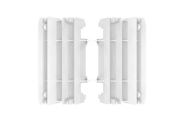 Yamaha radiator louvers Guards YZ 125 / 250 2005 - 2019 White Motocross