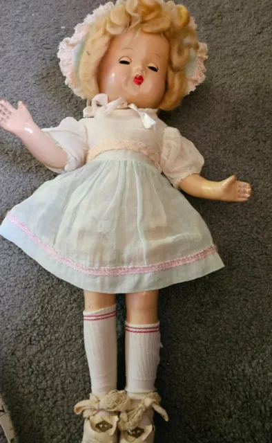Vintage doll ...seems to be "spirited"
