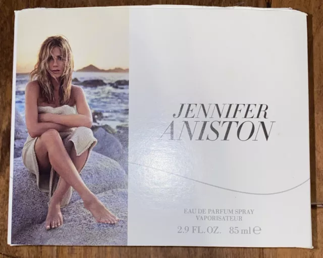 Jennifer Aniston 2.9 oz / 85 ml Eau de Parfum EDP Spray Women TOP OF BOX CUT OFF