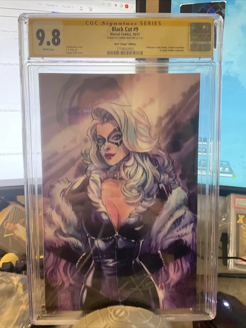 Black Cat 9 Sabine Rich Variant CGC SS 9.8