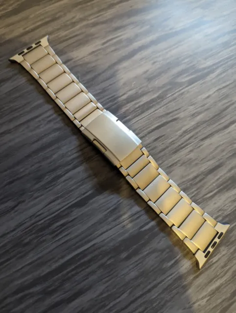 REAL TITANIUM For NEW Apple Watch Ultra 49mm Metal Bracelet Watch Strap Band UK