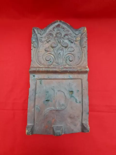 Ancienne bordure de jardin terre cuite vendeuvre sur base