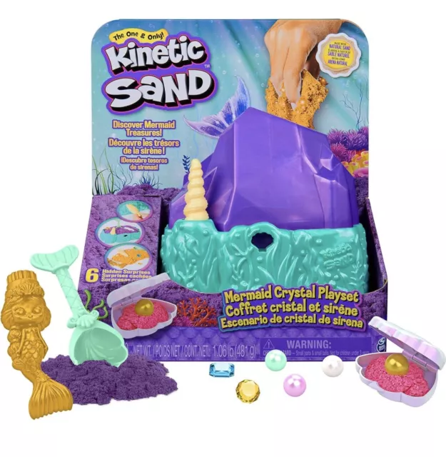 Kinetic Sand Single Container - Individual 4.5oz pack - White Factory  Sealed New