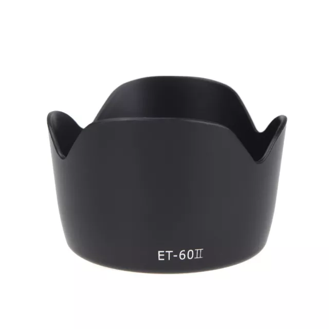 ET-60II Digital Camera Flower Lens Hood Cover Sunshade for Canon AU/