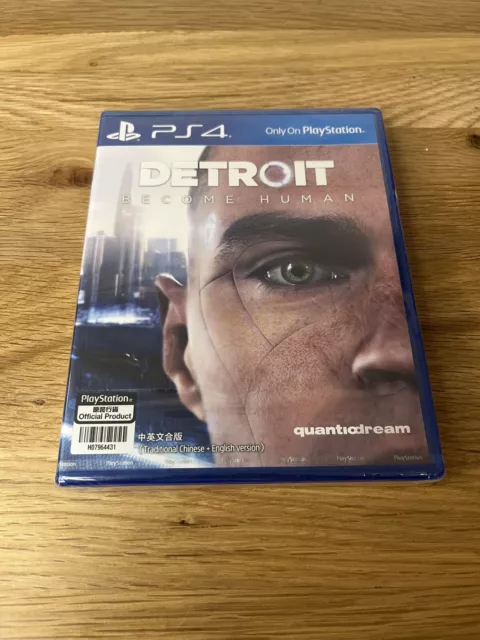 Detroit Become Human Sony PlayStation 4 PS4 Brand New Sealed Asia Import