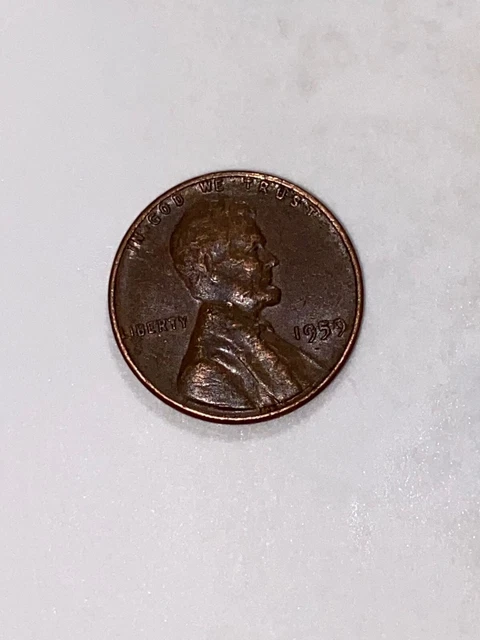 1959 Pennie With Rare Errors