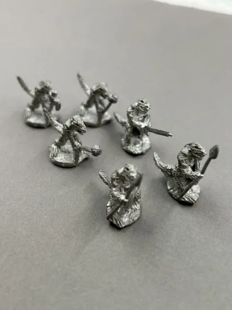 warhammer fantasy lucertole metallo miniatura pre slot