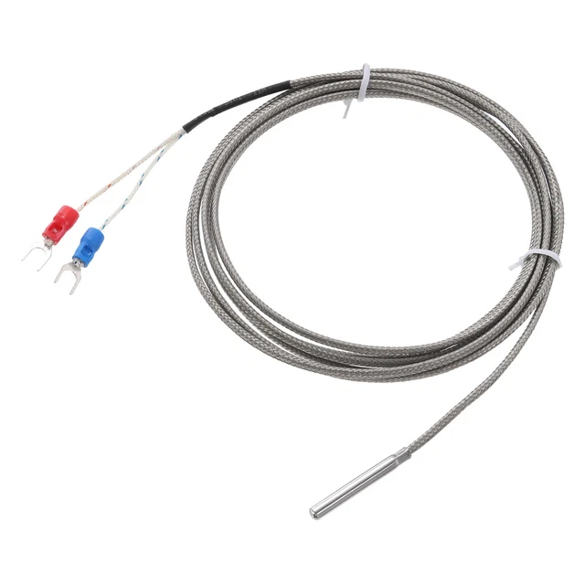 K TYPE THERMOCOUPLE Temperature Sensor Probe 4x30mm 6.6ft Wire 0 to 600