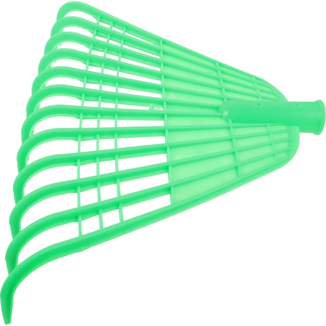 Rastrello Da Giardino KADAX Con Manico Legno - Rastrello A Ventaglio Per Foglie Ed Erba Tagliata - Foto 9