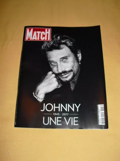 PARIS MATCH N°3578 Décembre 2017 Hommage à JOHNNY HALLYDAY